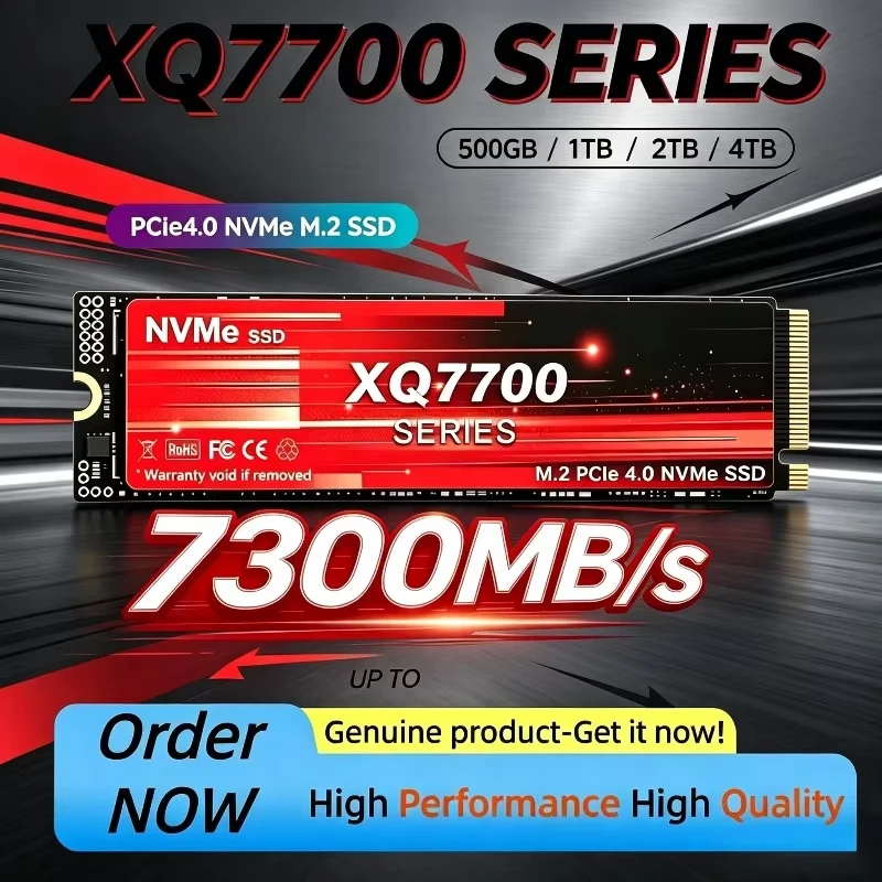M.2 Nvme 4Tb Pcie 4.0 Ssd - Original XQ7700 500GB-4TB M.2 PCIe 4.0