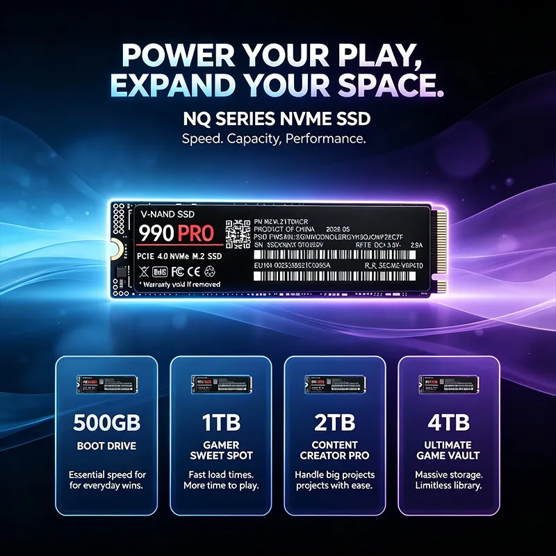 Original 990 PRO SSD 500GB-4TB - M.2 Nvme 4Tb Pcie 4.0 Ssd review and price