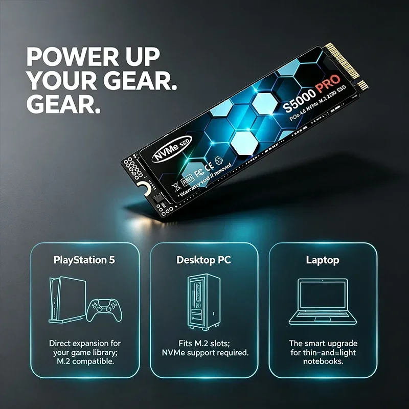 S5000 PRO M.2 SSD Hard Disk 1T - M.2 Nvme 4Tb Pcie 4.0 Ssd review and price