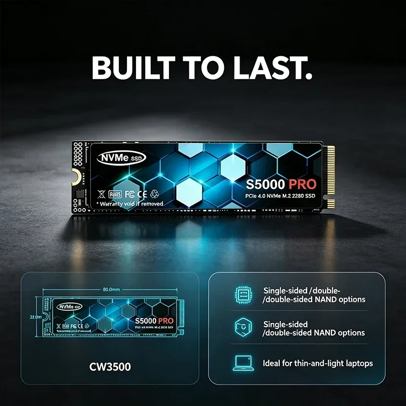 S5000 PRO M.2 SSD Hard Disk 1T - M.2 Nvme 4Tb Pcie 4.0 Ssd review and price