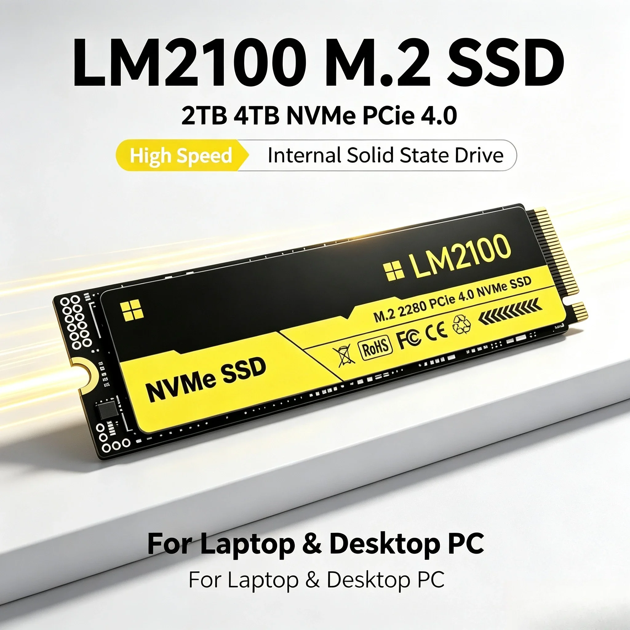 New LM2100 M.2 SSD Hard Disk 2 - M.2 Nvme 4Tb Pcie 4.0 Ssd review and price