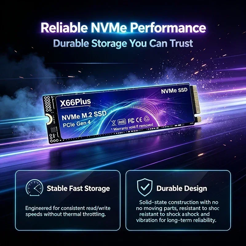 NVMe M.2 SSD PCIe 4.0 X66Plus  - M.2 Nvme 4Tb Pcie 4.0 Ssd review and price