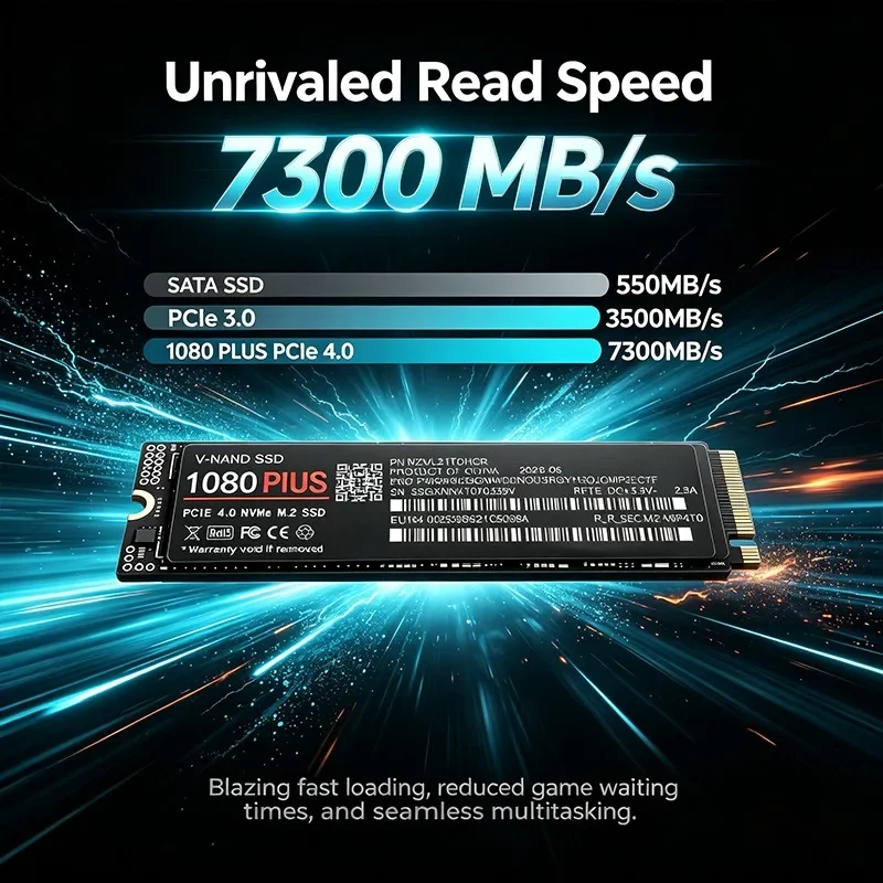 1080 Plus M.2 NVMe PCIe 4.0 SS - M.2 Nvme 4Tb Pcie 4.0 Ssd review and price