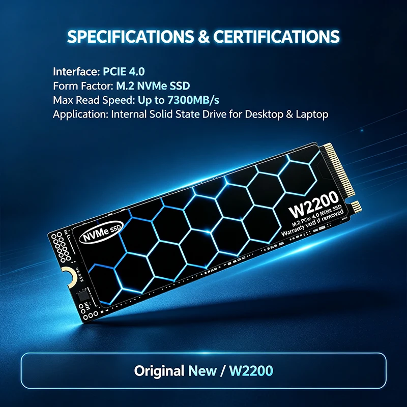 2026 New Fast Speed W2200 High - M.2 Nvme 4Tb Pcie 4.0 Ssd review and price