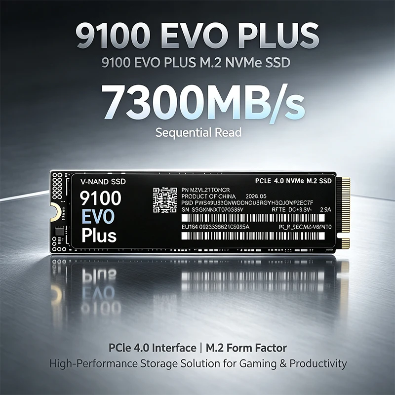 9100 EVO PLUS M.2 NVMe SSD – L - M.2 Nvme 4Tb Pcie 4.0 Ssd review and price