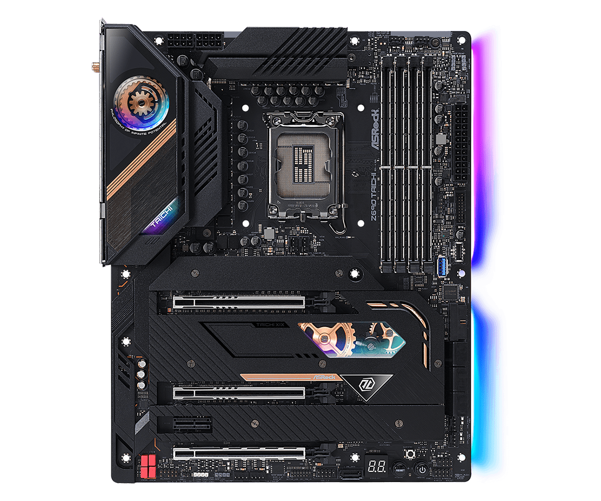 ASROCK Z690 TAICHI Motherboard - Lga 1700 Ddr5 Itx Motherboard review and price