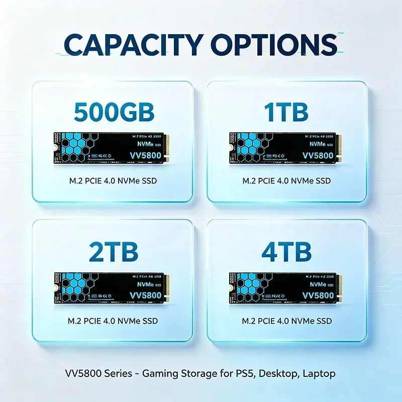VV5800 500GB 1TB 2TB 4TB PCIe  - M.2 Nvme 4Tb Pcie 4.0 Ssd review and price
