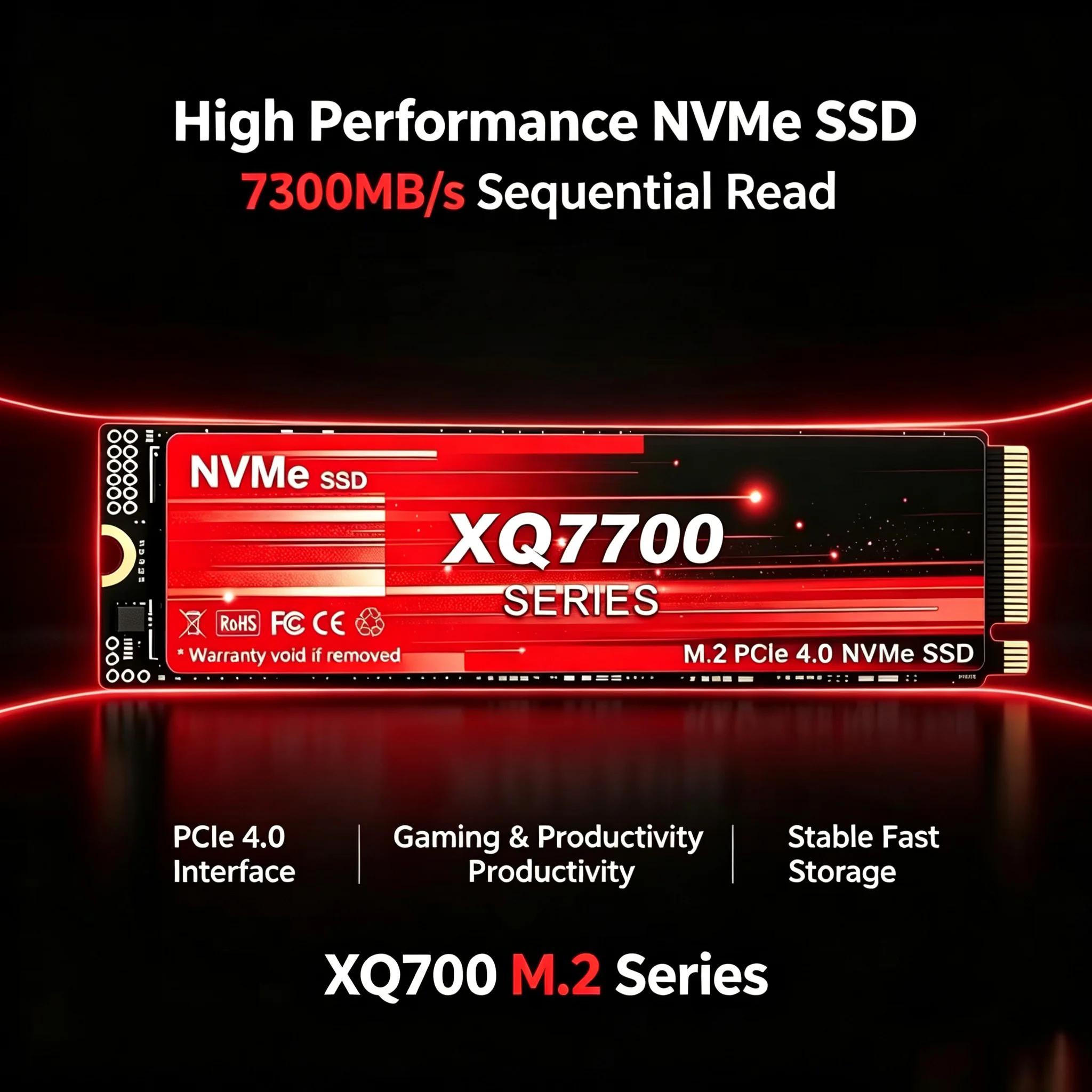 Original XQ7700 500GB-4TB M.2  - M.2 Nvme 4Tb Pcie 4.0 Ssd review and price