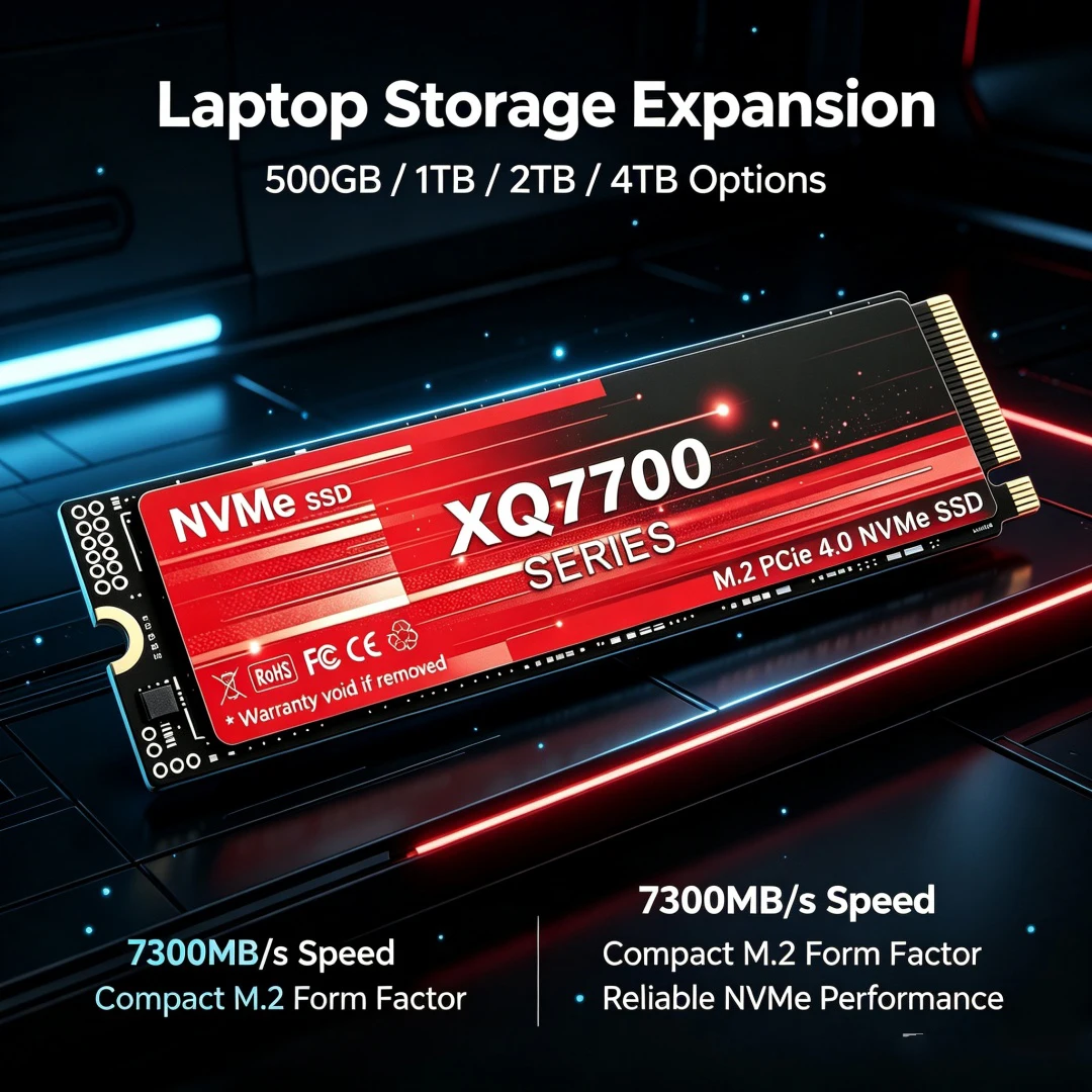 Original XQ7700 500GB-4TB M.2  - M.2 Nvme 4Tb Pcie 4.0 Ssd review and price